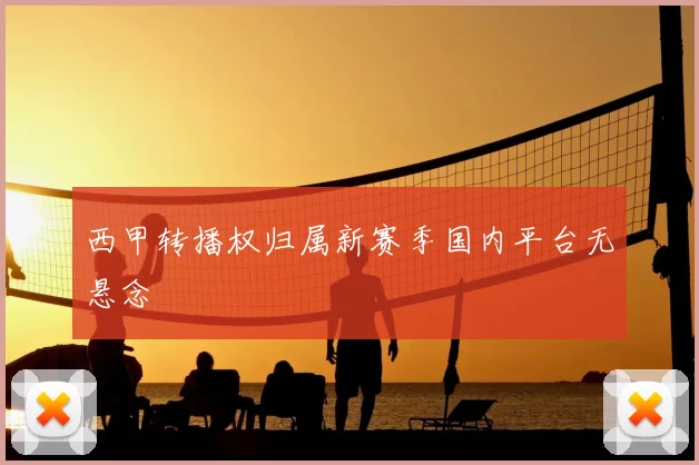 西甲转播权归属新赛季国内平台无悬念